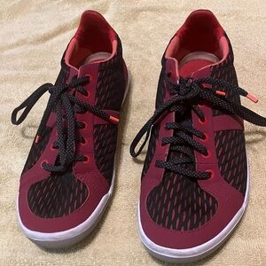 PLAE Red and Black Women's Sneakers